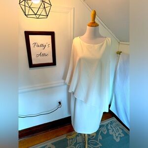 Stunning Lauren Ralph Lauren Winter White Dress